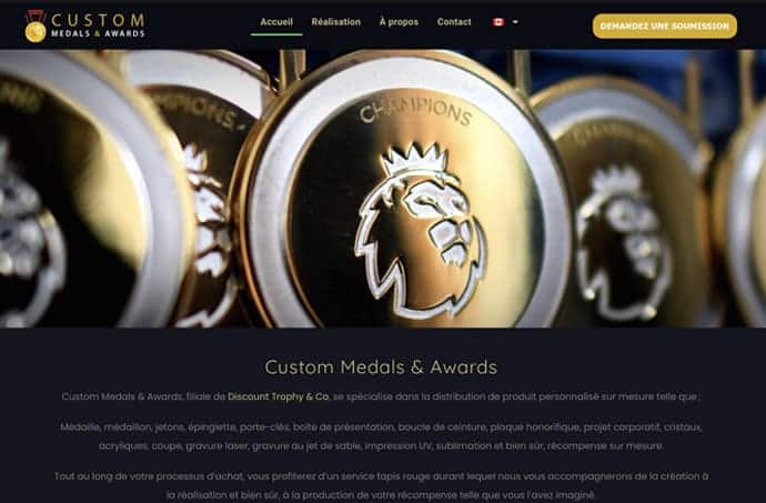 Custom medals & awards